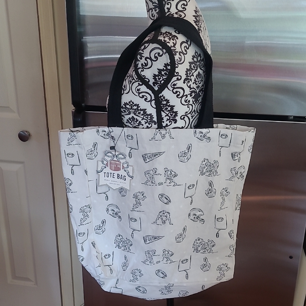 Game On Canvas Tote Bag
